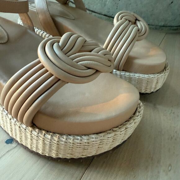 Alexandre Birman Vicky Leather Sandals Size 37 - Picture 4 of 8